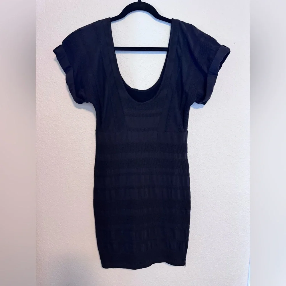 Free People Black Mini Dress Small